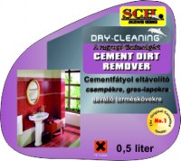 Cement Dirt Remover - Cementfátyol eltávolító 0,5 liter